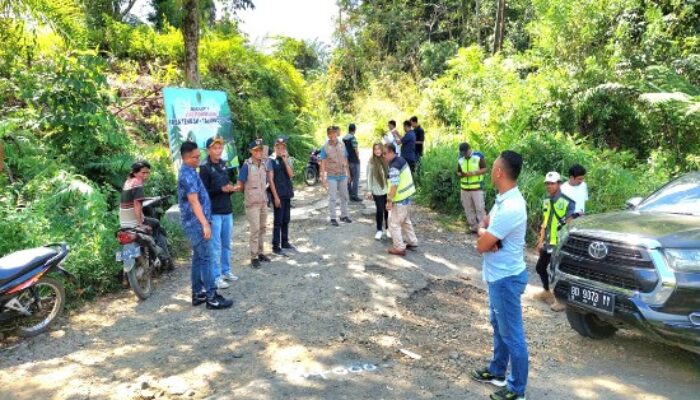 Melalui DPUPR Benteng Era Bupati Rachmat Pastikan Jalan Desa Tabah Tengah –  Talang Donok Mulus Tahun Ini