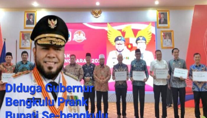 Gubernur Helmi Hasan Diduga Prank Bupati Se-provinsi Bengkulu Terkait Miliaran Dana DBH