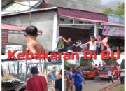 Kebakaran Di Desa Datar Ruyung Bengkulu Utara Empat Rumah Nyaris Ludes