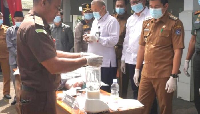 Bupati Bengkulu Utara, Pemusnahan Barang Bukti, Kejaksaan Arga Makmur