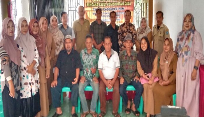 Oktober 2025 Pemdes Talang Curup Kerkap Musdes Penetapan RKPDes Tahun 2026