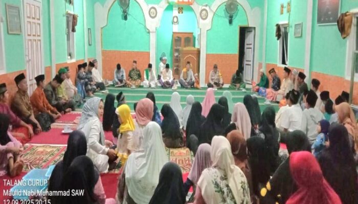 PEMDES Talang Curup Hadiri PERINGATAN MAULID NABI 1447 H Di Kota Bengkulu