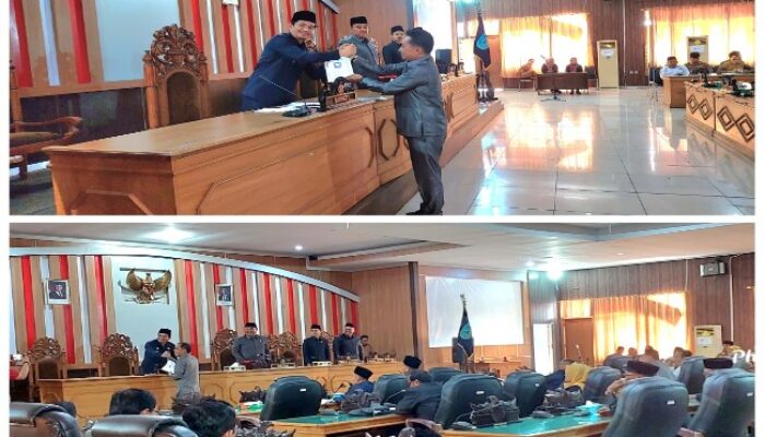 Rapat Paripurna DPRD Bengkulu Utara 2026 Tetapkan Dua Raperda Menjadi Perda