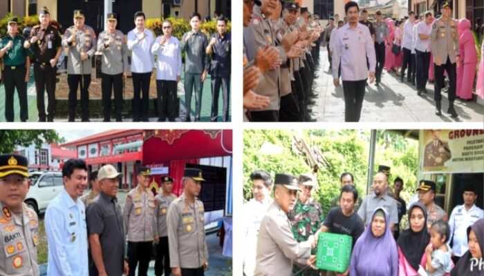 Pimpinan DPR Dan Bupati Bengkulu Utara Dampingi Kunker Kapolda, Menjelang Hari Raya Idul Fitri 1447 H