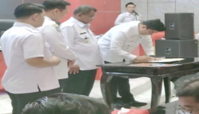 Pejabat Tandatangan Pakta Integritas Bupati-Wabub Bengkulu Utara Berpesan Begini