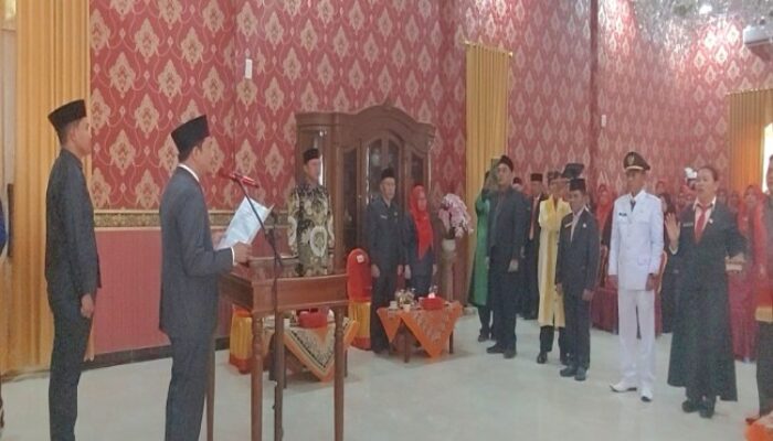 Pemkab Bengkulu Utara Mutasi 85 ASN, Dilantik Bupati Arie Septia Adinata