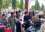 Vicon Dengan Panglima, Era Dandim Letkol CZI Jumali Kodim 0423 Bengkulu Utara Gelar Bazar Murah Di Alun-Alun