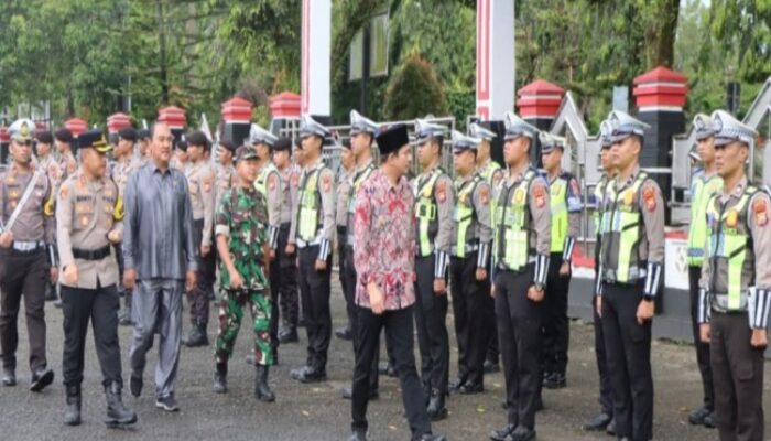 Ketua DPRD Bengkulu Utara Hadiri Apel Siaga Pengamanan Idul Fitri 1447 Hijriah Tahun 2026