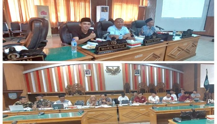 Rapat Pansus DPRD BU Tahun 2026 Bersama OPD Bahas LKJP Bupati 2025
