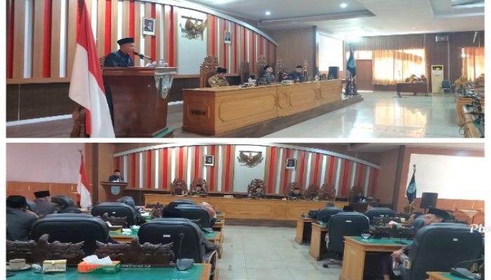 DPRD Bengkulu Utara Rapat Paripurna LKPJ Bupati Tahun 2025