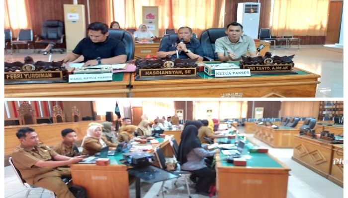Pansus DPRD Bengkulu Utara Bahas Raperda Perlindungan Perempuan dan Anak Bersama Pemerintah Daerah