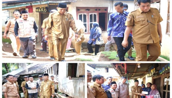 Ini Bukti Nyata Era Bupati Rachamat Bantu Warga Akibat Bencana Di Desa Sekayun