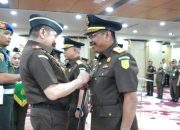 Saiful Bahri Siregar Dilantik Menjadi Kajati Bengkulu Di Gedung Utama Kejagung