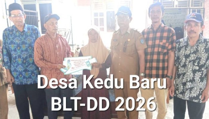Pemdes Kedu Baru Kerkap Bengkulu Utara Sukses Menyalurkan BLT-DD Terhadap Dua Ke KPM Tahun 2026