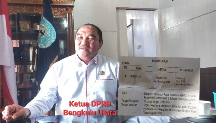 Anak Kadung Ketua DPRD BU Tidak Punya SK Sebagai Tenaga Outsourcing, DL Ke Jakarta