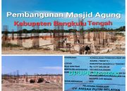 Melalui DPUPR Pembangunan Masjid Agung Benteng Terus Berlanjut Nilai Kontrak Tahun 2026 Mencapai 4,2 miliar