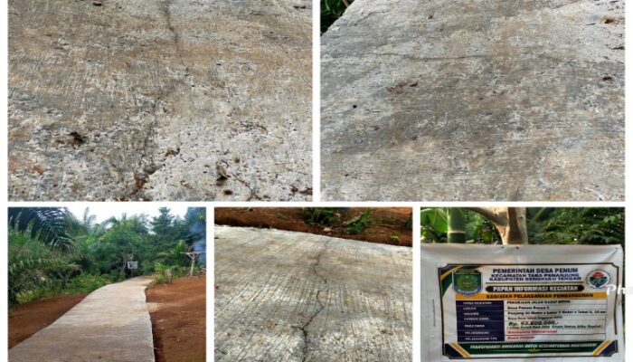 Era Iskandar, Pembangunan Rabat Beton 2026 Desa Penum Di Benteng Diduga Asal Jadi Dan Ladang KKN