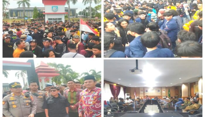 HKTI Bersama Mahasiswa Bengkulu Melakukan Aksi Damai Di Kantor Gubernur