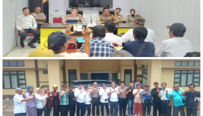 Masyarakat Kembali Audensi Masalah PT RAA, Kali Ini Era Kapolres AKBP Yanu Rihardi